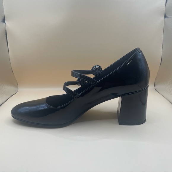 Black Patent Leather Jonak Paris Mary Jane Shoes Size 40 - Picture 4 of 11